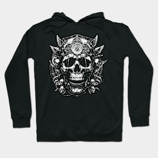 Skull dark art Hoodie